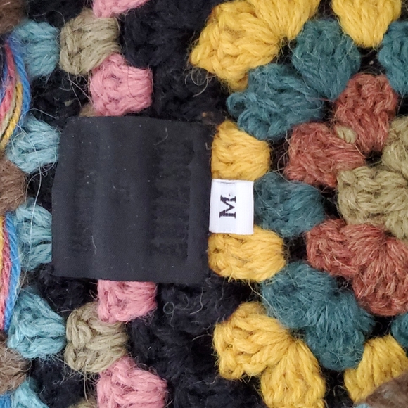 James Coville for Anna Sui brown tone size M knee length sweater - Picture 2 of 4